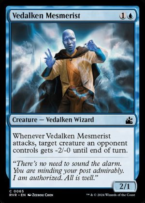 Vedalken Mesmerist - Ravnica Remastered-(065)