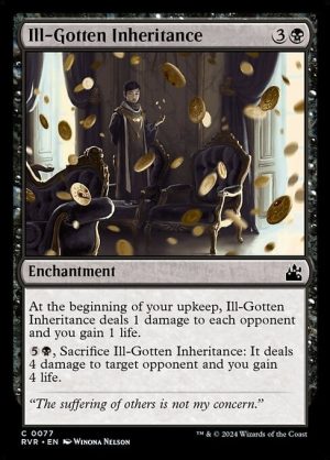 Ill-Gotten Inheritance - Ravnica Remastered-(077)