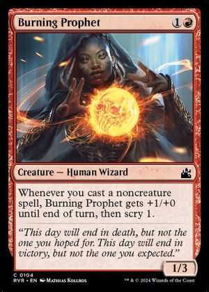 Burning Prophet - Ravnica Remastered-(104)