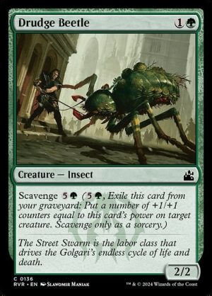 Drudge Beetle - Ravnica Remastered-(136)