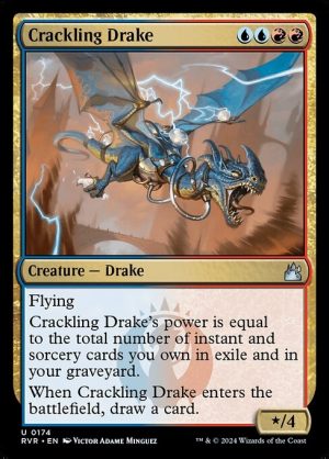 Crackling Drake - Ravnica Remastered-(174)
