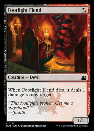 Footlight Fiend - Ravnica Remastered-(181)