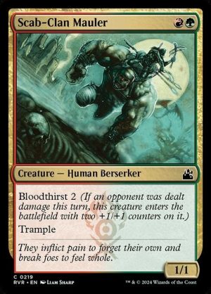 Scab-Clan Mauler - Ravnica Remastered-(219)