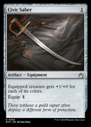 Civic Saber - Ravnica Remastered-(254)