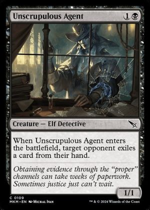 Unscrupulous Agent - Murders at Karlov Manor-(109)