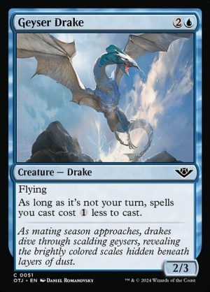 Geyser Drake - Outlaws of Thunder Junction-(051)