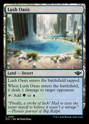 Lush Oasis - Outlaws of Thunder Junction-(261)