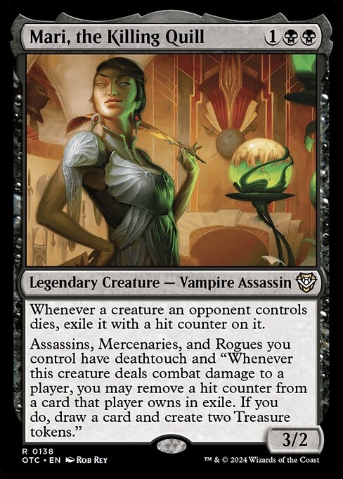 Mari, the Killing Quill - Outlaws of Thunder Junction Commander-(138)