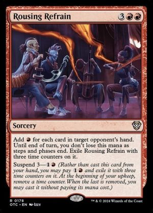 Rousing Refrain - Outlaws of Thunder Junction Commander-(178)