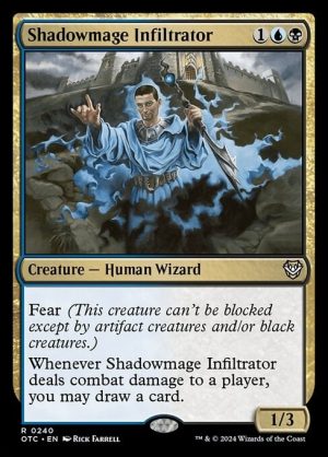 Shadowmage Infiltrator - Outlaws of Thunder Junction Commander-(240)