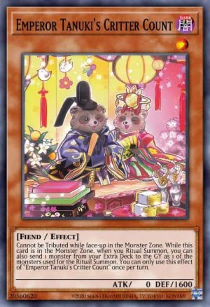 Emperor Tanuki's Critter Count - (Power of the Elements) - (POTE-EN037) - (Super Rare)