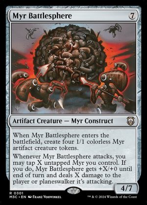 Myr Battlesphere - Modern Horizons 3 Commander-(301)
