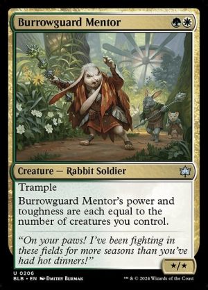 Burrowguard Mentor - Bloomburrow-(206)