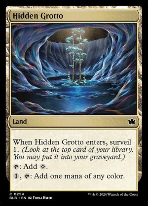 Hidden Grotto - Bloomburrow-(254)