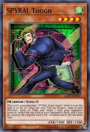 SPYRAL Tough - (Raging Tempest) - (RATE-EN087) - (Rare)
