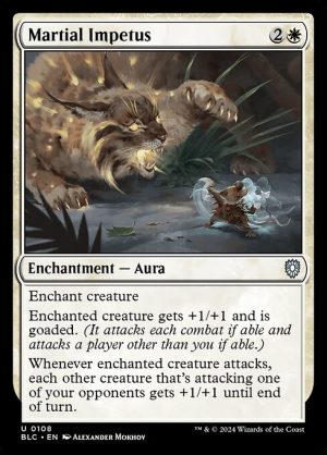 Martial Impetus - Bloomburrow Commander-(108)