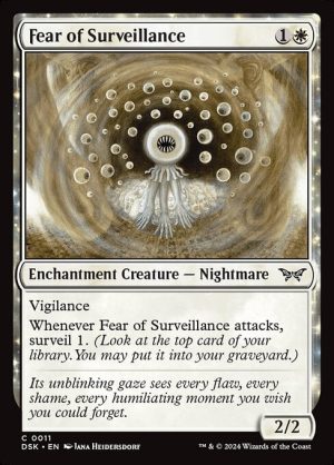 Fear of Surveillance - Duskmourn: House of Horror-(011)