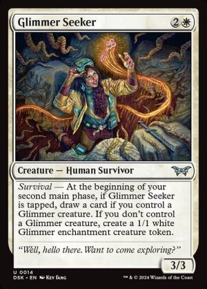 Glimmer Seeker - Duskmourn: House of Horror-(014)