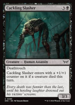 Cackling Slasher - Duskmourn: House of Horror-(085)