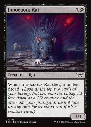 Innocuous Rat - Duskmourn: House of Horror-(103)