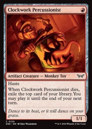 Clockwork Percussionist - Duskmourn: House of Horror-(130)