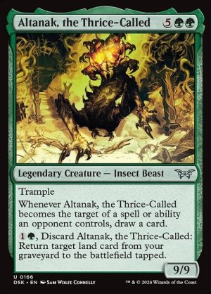 Altanak, the Thrice-Called - Duskmourn: House of Horror-(166)