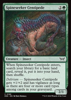 Spineseeker Centipede - Duskmourn: House of Horror-(199)