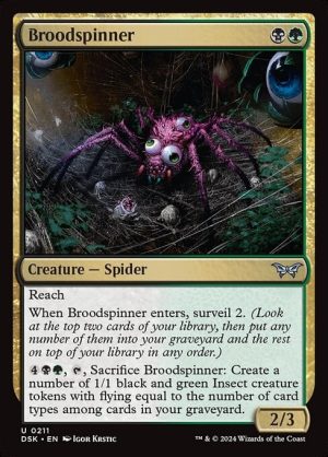 Broodspinner - Duskmourn: House of Horror-(211)