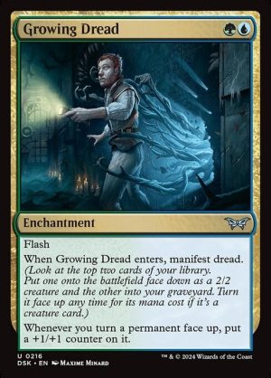 Growing Dread - Duskmourn: House of Horror-(216)