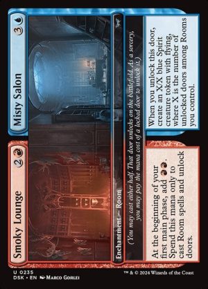 Smoky Lounge // Misty Salon - Duskmourn: House of Horror-(235)