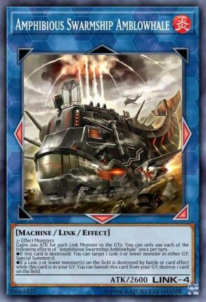 Amphibious Swarmship Amblowhale - (Dark Neostorm Sneak Peek Promo) - (DANE-ENSP1) - (Ultra Rare)