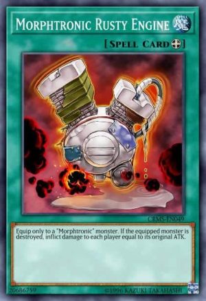 Morphtronic Rusty Engine - (Crimson Crisis) - (CRMS-EN049) - (Common)