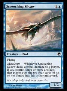 Screeching Silcaw - Scars of Mirrodin-(042)