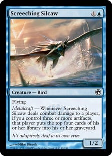 Screeching Silcaw - Scars of Mirrodin-(042)