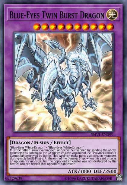 Blue-Eyes Twin Burst Dragon - (2017 Mega-Tin Mega Pack) - (MP17-EN056) - (Secret Rare)
