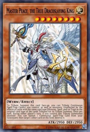 Master Peace, the True Dracoslaying King - (Maximum Crisis) - (MACR-EN024) - (Secret Rare)
