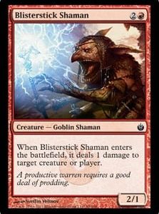 Blisterstick Shaman - Mirrodin Besieged-(058)
