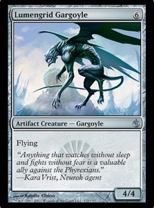 Lumengrid Gargoyle - Mirrodin Besieged-(112)