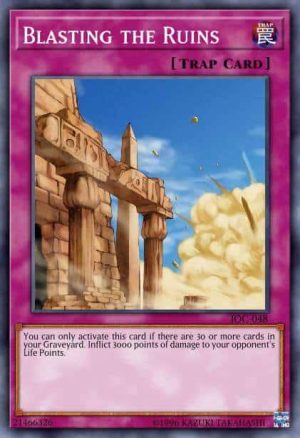 Blasting the Ruins - (Invasion of Chaos) - (IOC-EN048) - (Common)-LP