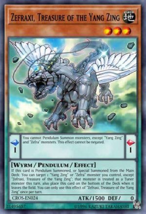 Zefraxi, Treasure of the Yang Zing - (Maximum Gold El Dorado) - (MGED-EN071) - (Rare)
