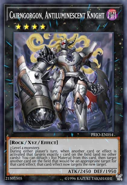 Cairngorgon, Antiluminescent Knight - (2015 Mega-Tin Mega Pack) - (MP15-EN030) - (Super Rare)