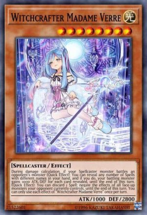 Witchcrafter Madame Verre - (Duel Overload) - (DUOV-EN073) - (Ultra Rare)