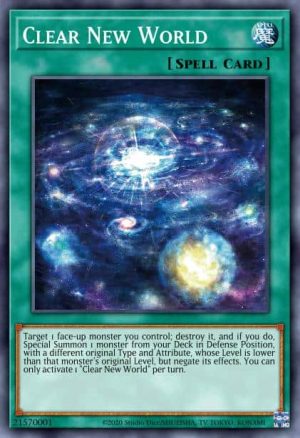 Clear New World - (Battle of Chaos) - (BACH-EN062) - (Common)