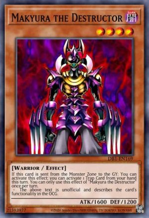 Makyura the Destructor - (Legendary Duelists Rage of Ra) - (LED7-EN008) - (Rare)