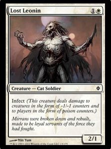 Lost Leonin - New Phyrexia-(013)