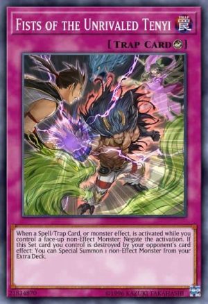 Fists of the Unrivaled Tenyi - (Rising Rampage) - (RIRA-EN072) - (Rare)