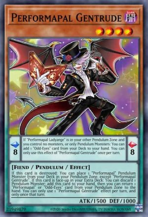 Performapal Gentrude - (Dimension Force) - (DIFO-EN001) - (Super Rare)