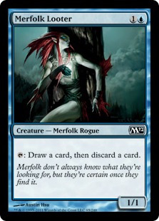 Merfolk Looter - Magic 2012-(065)