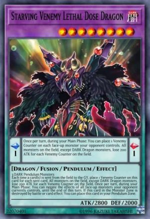 Starving Venemy Lethal Dose Dragon - (Duel Overload) - (DUOV-EN037) - (Ultra Rare)