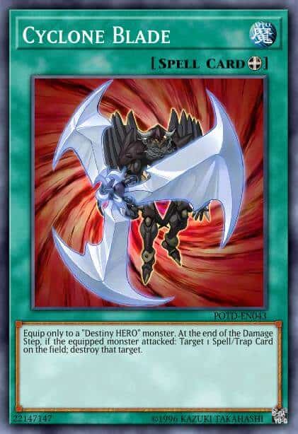 Cyclone Blade - (Duelist Pack Aster Phoenix) - (DP05-EN018) - (Common)